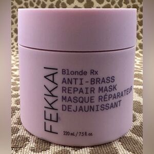 New Fekkai Blonde Rx Anti Brass Repair Mask~Full Size~ 7.5oz /220ml